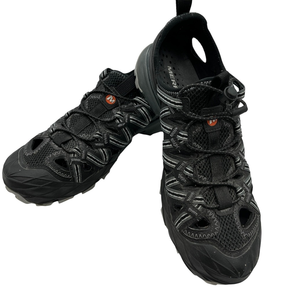 Merrell Choprock‎ Sieve Men 8.5 Black Hiking Water Shoe J50325 Vibram Gorpcore